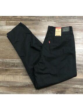 Levi's Womens 33x30 Black High Waisted Mom Jeans New with Tags